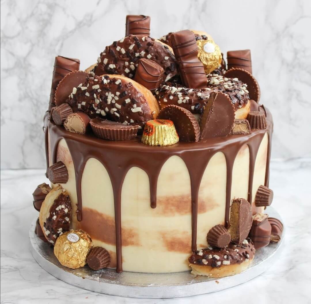 Торт "Шоколадный коктейль"
