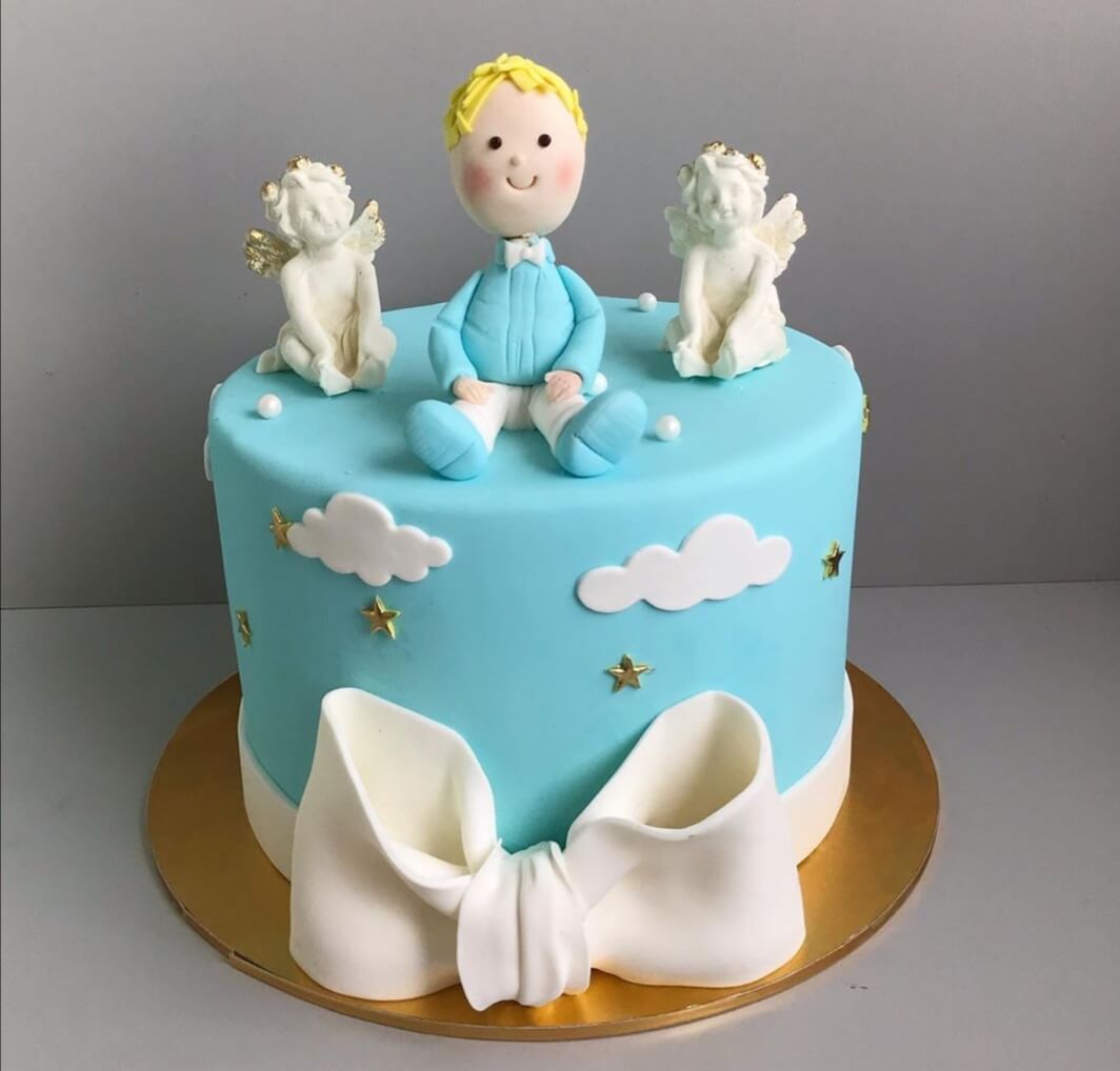 Торт "Крещение малыша" 