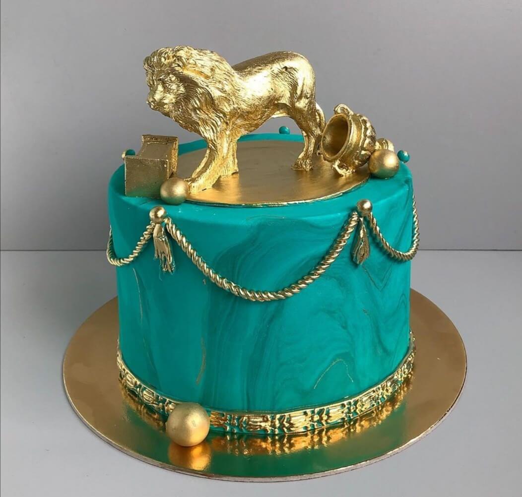 Торт "Золотой лев" 