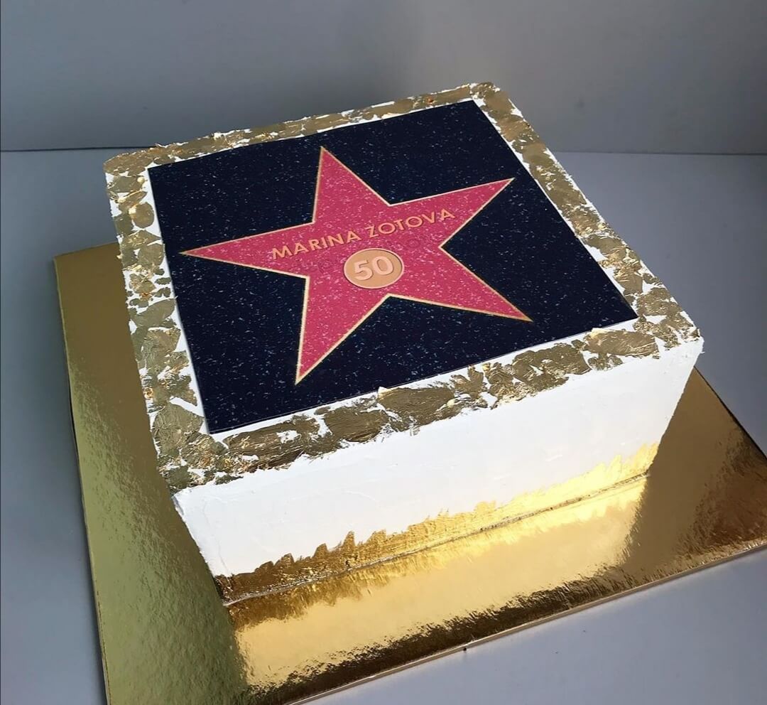 Торт "Звезда славы"