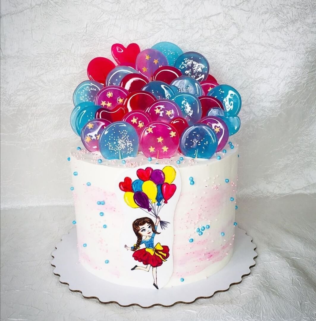 Торт "Воздушные шары"