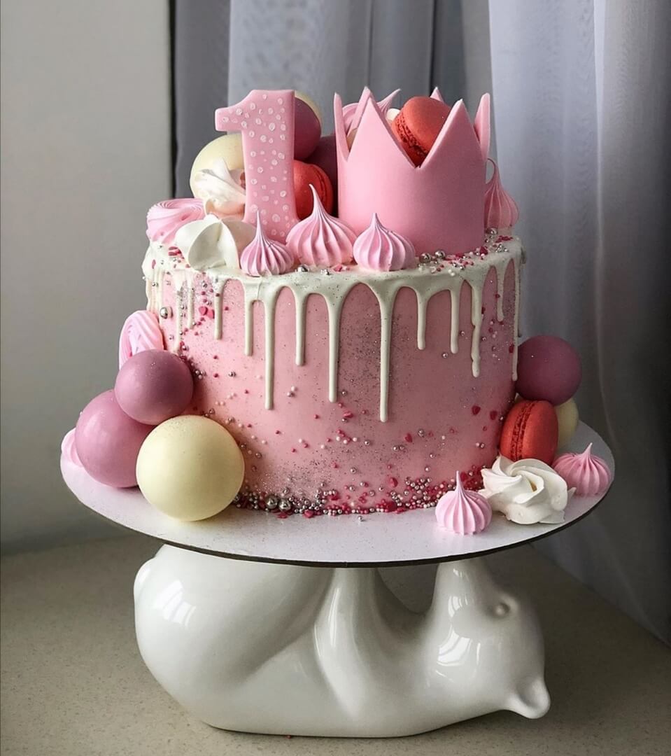Торт "Розовая корона"
