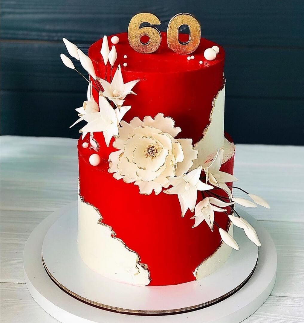 Торт "60-летний юбилей"