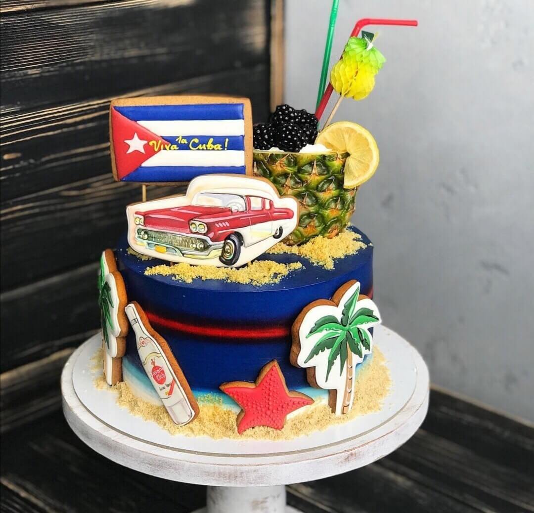 Торт "Куба"