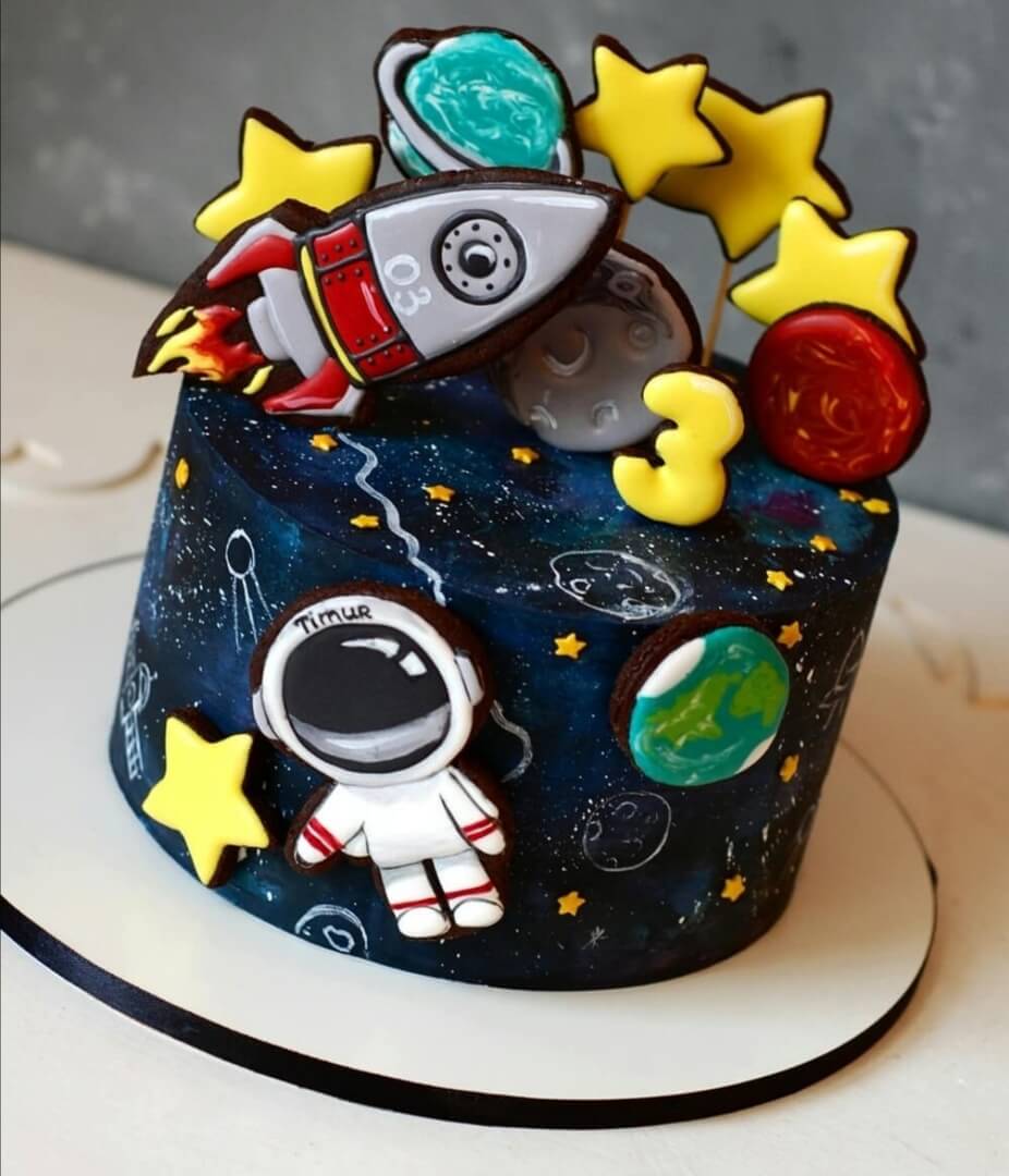 Торт "В космосе"