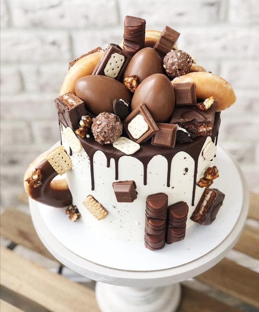 Торт "Шоколадное гнездо"