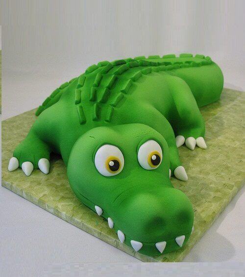 Торт крокодил